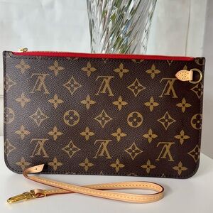 Louis Vuitton monogram wristlet